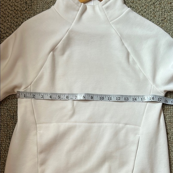 Fabletics White Cowl Neck Sweater Cozy Knit - Picture 6 of 7